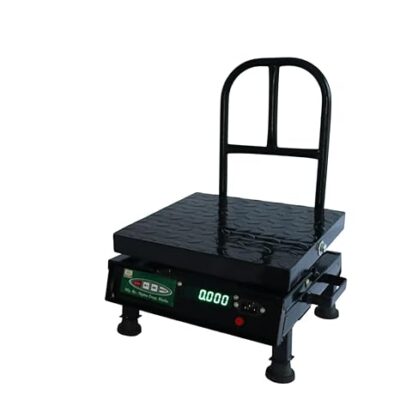 Electronic Weighing Machine/Weight Scale, 100Kg Capacity, 12 x 12 inches, Green Display